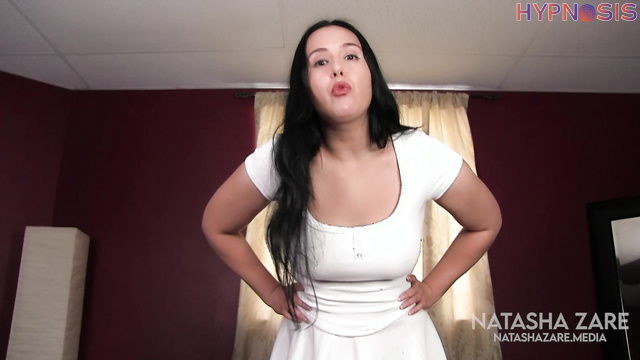 Natasha Zare - POV hot brunette dominates by forcing you to wear a diaper