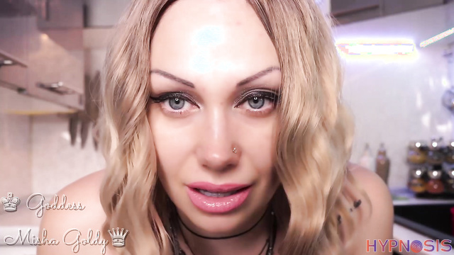 The GOLDY rush - Big tits blonde brainwashes you with a hypnotic JOI