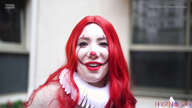 PurpleHazeTV - Cosplay redhead with a hairy pussy getting wild on a fucking machine