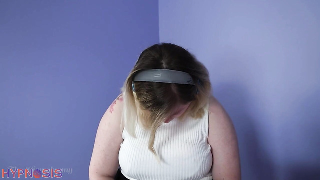 The Hypnobunny - Curvy blonde was put into a trance and forced to obey