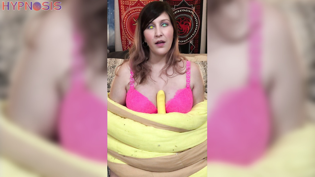 Reagan Anthony - Busty curvy milf strips and submits under hypnosis