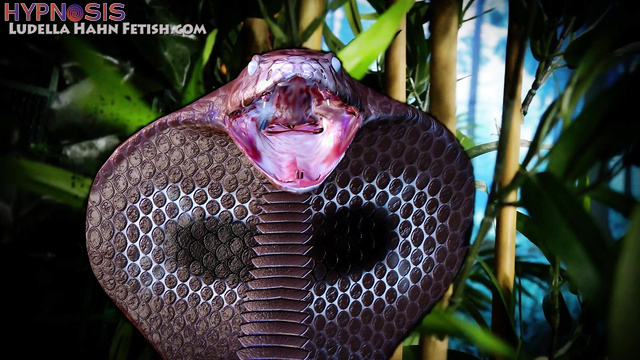 Ludella Hahn - Snake hypnotized the busty redhead and turned her into an obedient slave