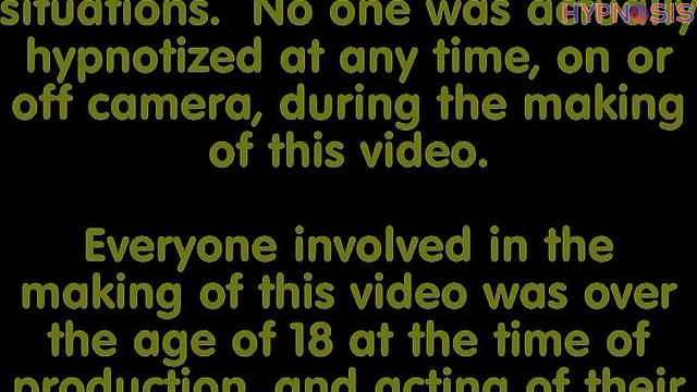 Girls Gone Hypnotized - Hallie - Blonde in heels undresses under hypnosis