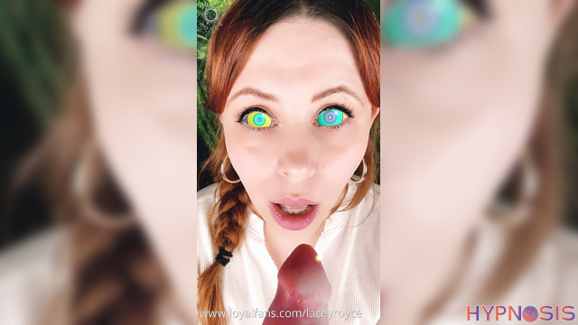 Lacey Royce - Busty Redhead with Spiral Eyes Completely Mesmerized and Obedient