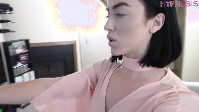 Girls Gone Hypnotized - Sexy brunette obeys and follows commands