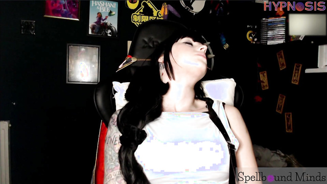 Spellbound Minds - Brunette submits to her master under hypnosis