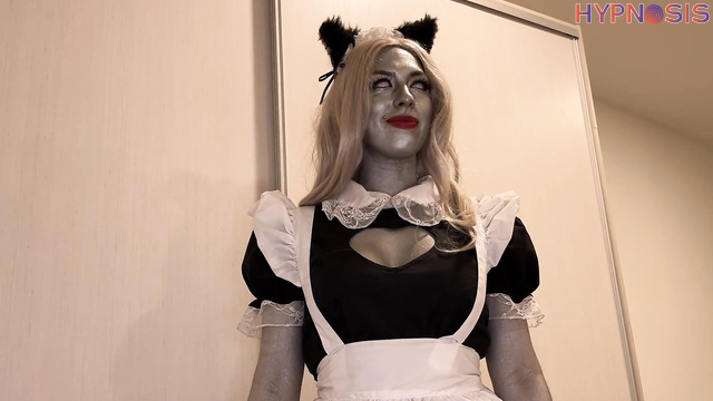 Fembot Factory - Miss Something - Redhead beauty turned into obedient sex robot