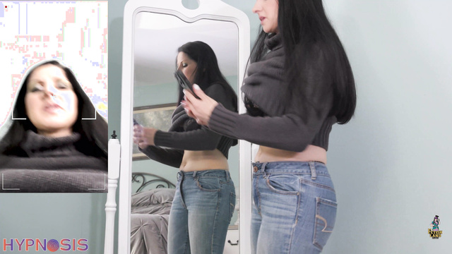 Controlled In Fetishland - Hannah Perez - Brunette shows off her hot body