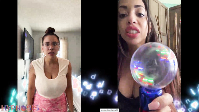 Mesmerized Damsel - Busty girl was hypnotized and forced to follow commands