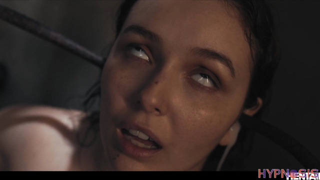 Hentaied - Leana enter a hypnotic state and go unresponsive under the monster's command