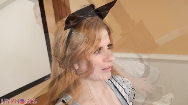 Jacquelyn Velvets - Redhaired juicy girl obeys her master under hypnosis