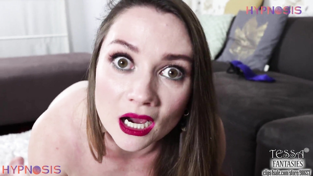 Tessa Fantasies - Frozen brunette gets fucked in her sweet holes