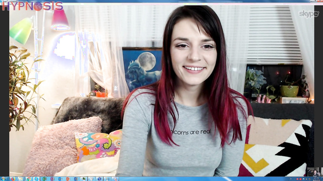 Samantha - Hot girl submits and changes clothes