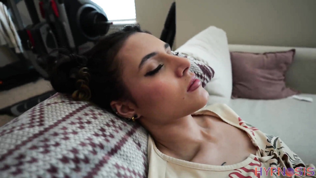 GG Fetish Media - Lucy - Skinny girl sucks cock and lets cum in her mouth