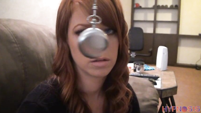 GG Fetish Media - Angela - Busty redhead girl undresses and follows commands